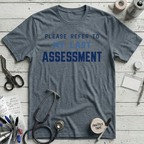 Refer to Assessment T-Shirt - Heather Slate