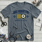 Nurse Frequency T-Shirt - Heather Slate