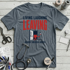 Leaving AMA T-Shirt - Heather Slate