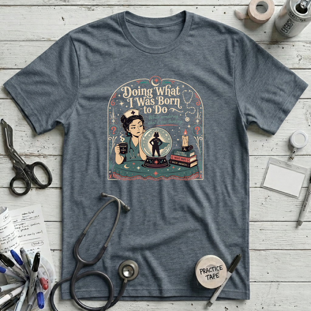 Born to Do T-Shirt - Heather Slate