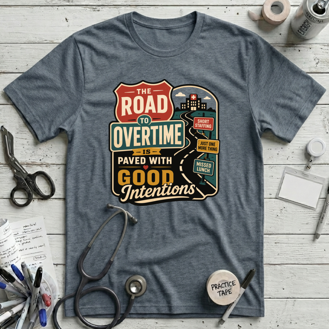 Good Intentions T-Shirt - Heather Slate