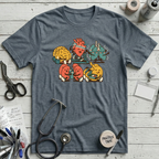 Organ Wellness Crew T-Shirt - Heather Slate