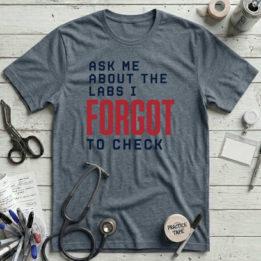 Forgotten Labs T-Shirt - Heather Slate