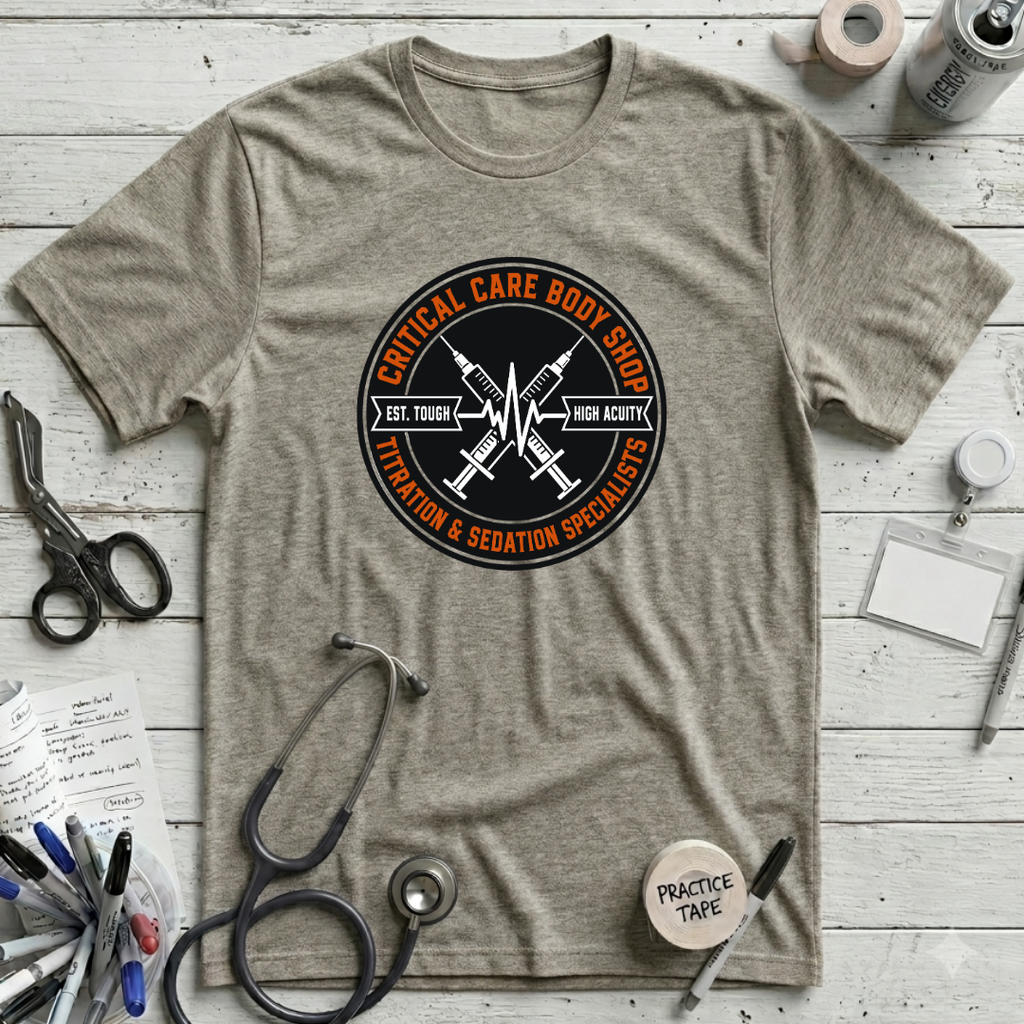 Body Shop T-Shirt - Heather Stone
