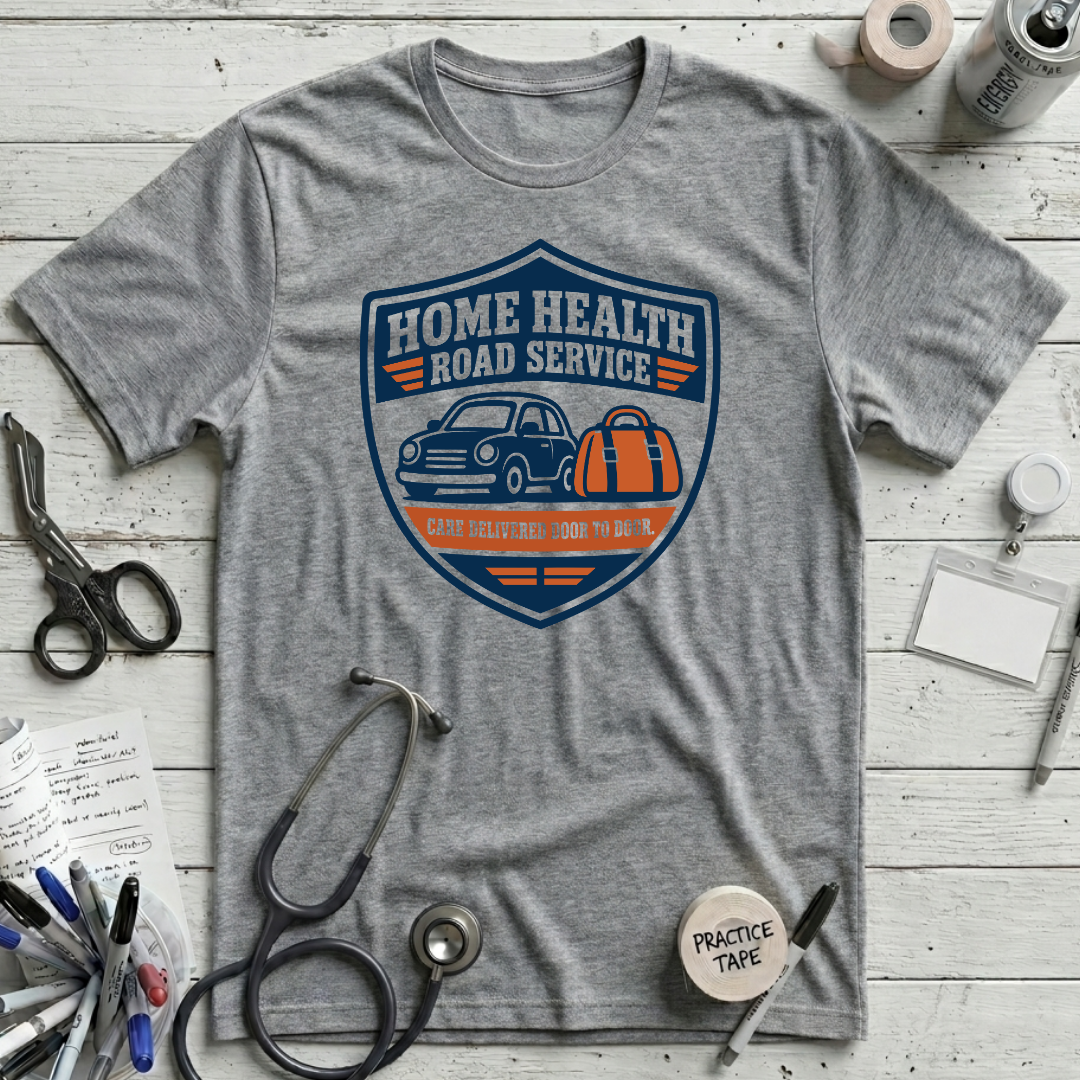 Home Health Road Service T-Shirt - Athletic Heather