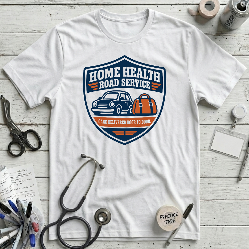 Home Health Road Service T-Shirt - White