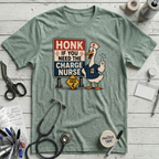 Honk T-Shirt - Heather Dusty Blue