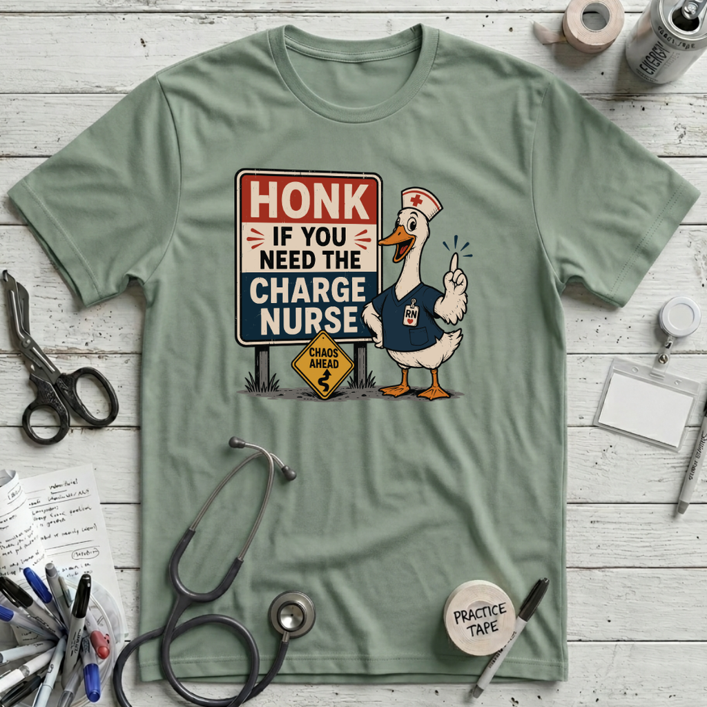Honk T-Shirt - Sage