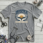 Hospice Gentle Hours T-Shirt - Athletic Heather