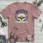 Hospice Gentle Hours T-Shirt - Orchid