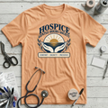 Hospice Gentle Hours T-Shirt - Peach