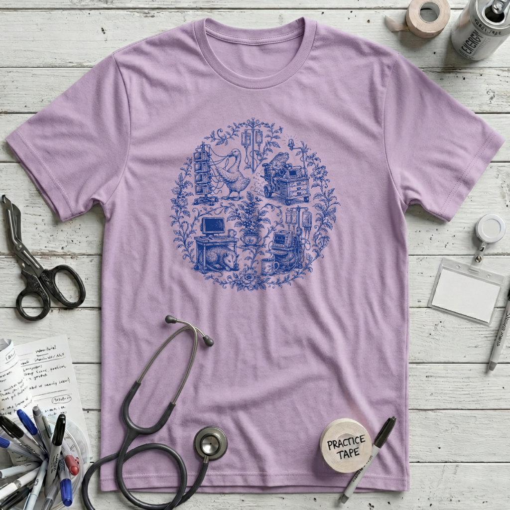 ICU Menagerie T-Shirt - Lilac