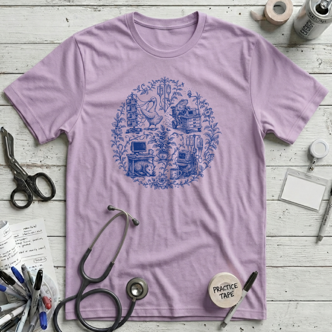 ICU Menagerie T-Shirt - Lilac
