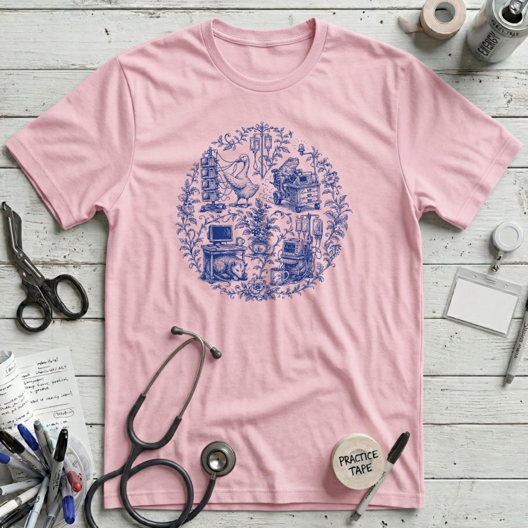 ICU Menagerie T-Shirt - Pink
