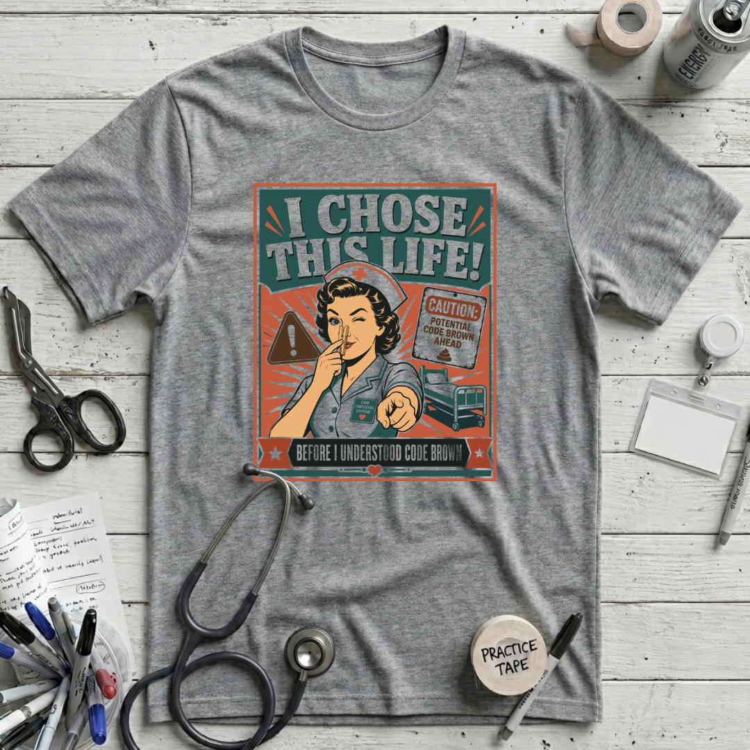 I Chose This Life T-Shirt - Athletic Heather