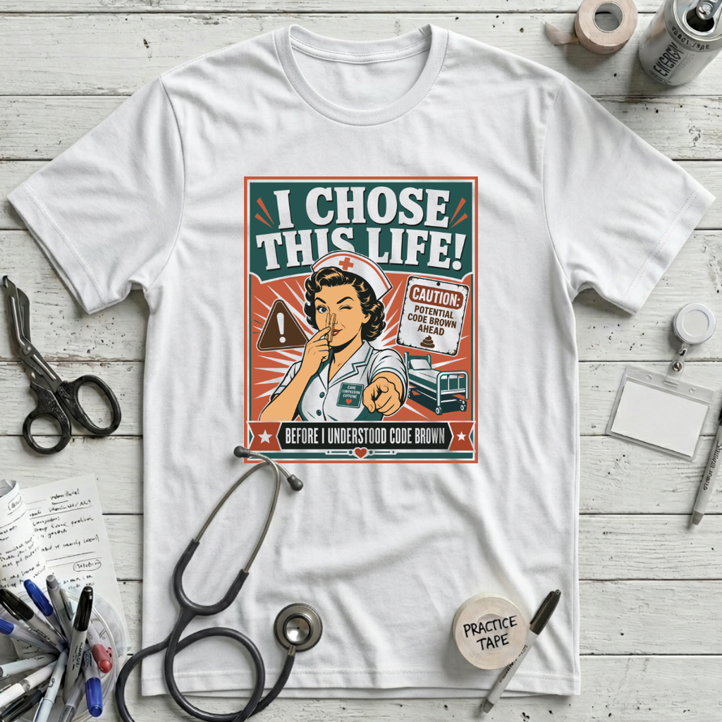 I Chose This Life T-Shirt - White
