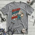I'm Late T-Shirt - Athletic Heather