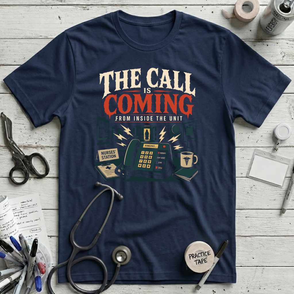 Inside The Unit T-Shirt - Navy