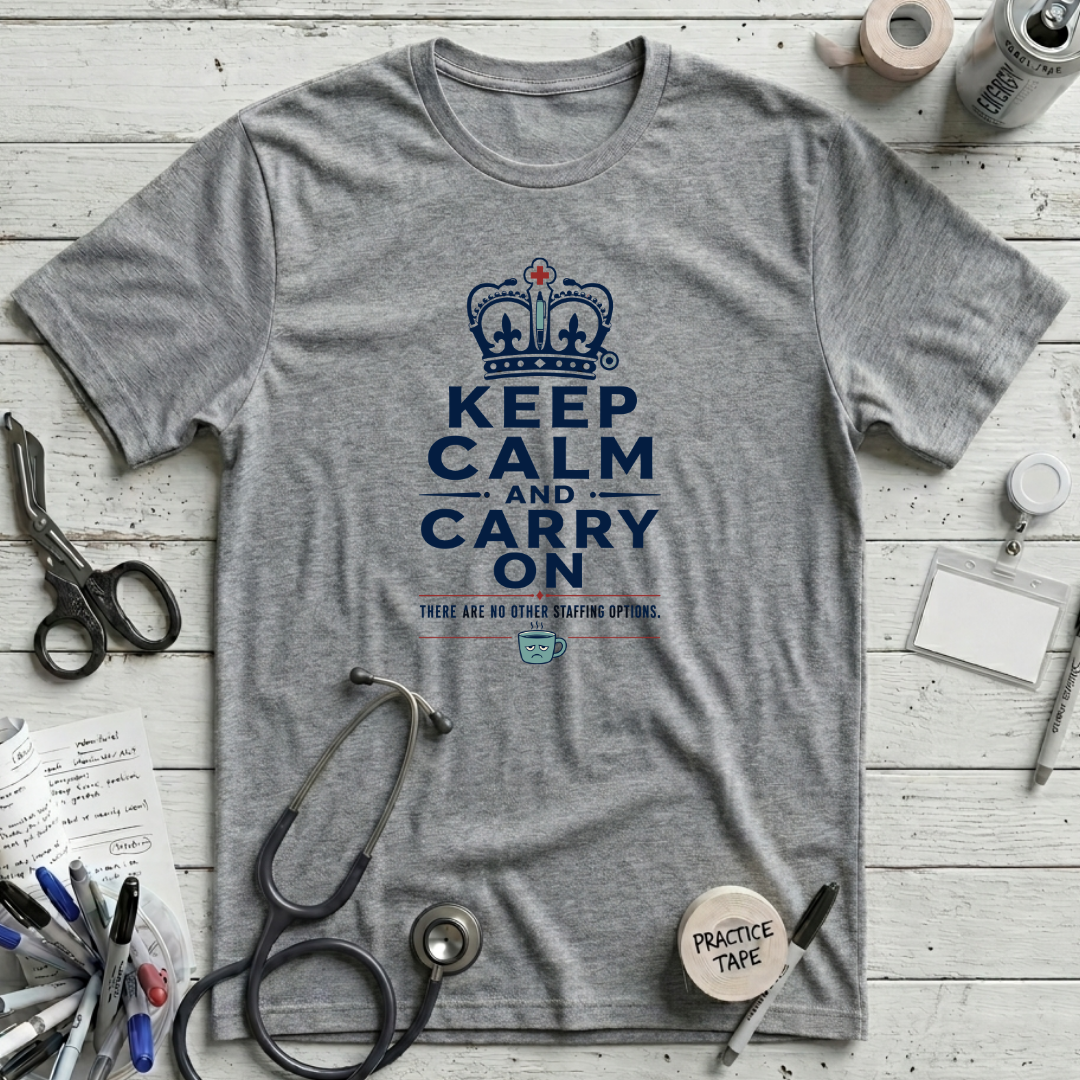 Keep Calm T-Shirt - Athletic Heather