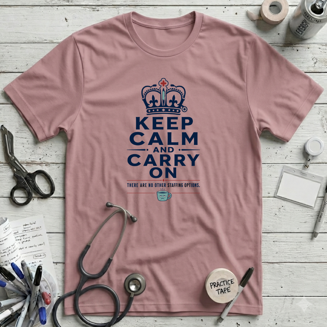 Keep Calm T-Shirt - Orchid