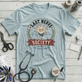 Last Nerve Society T-Shirt - Heather Prism Ice Blue