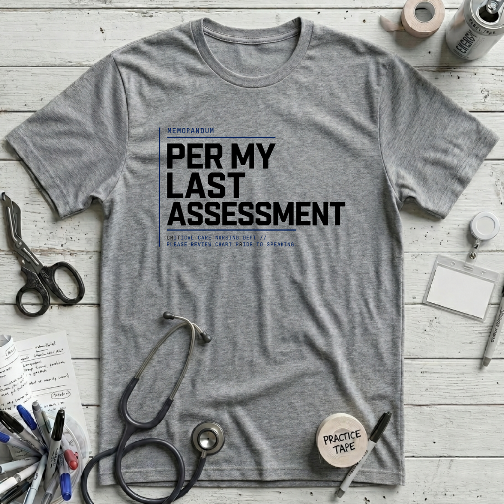 Last Assessment T-Shirt - Athletic Heather