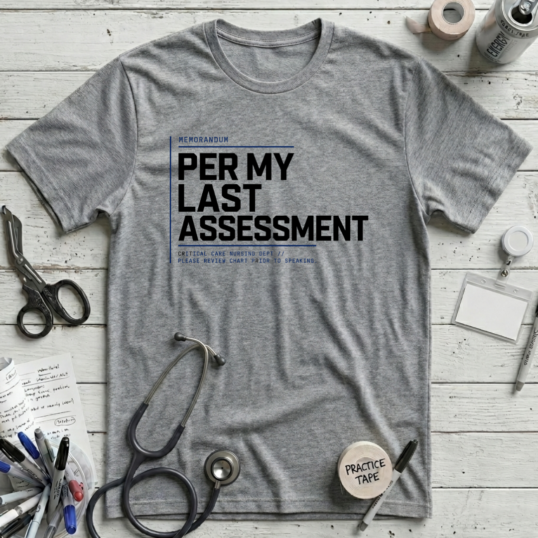 Last Assessment T-Shirt - Athletic Heather