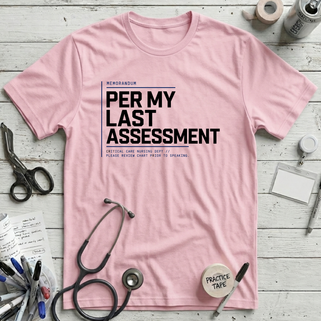 Last Assessment T-Shirt - Pink
