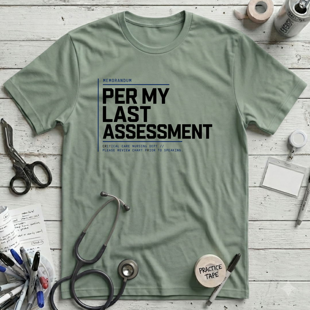 Last Assessment T-Shirt - Sage