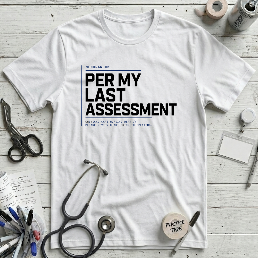 Last Assessment T-Shirt - White