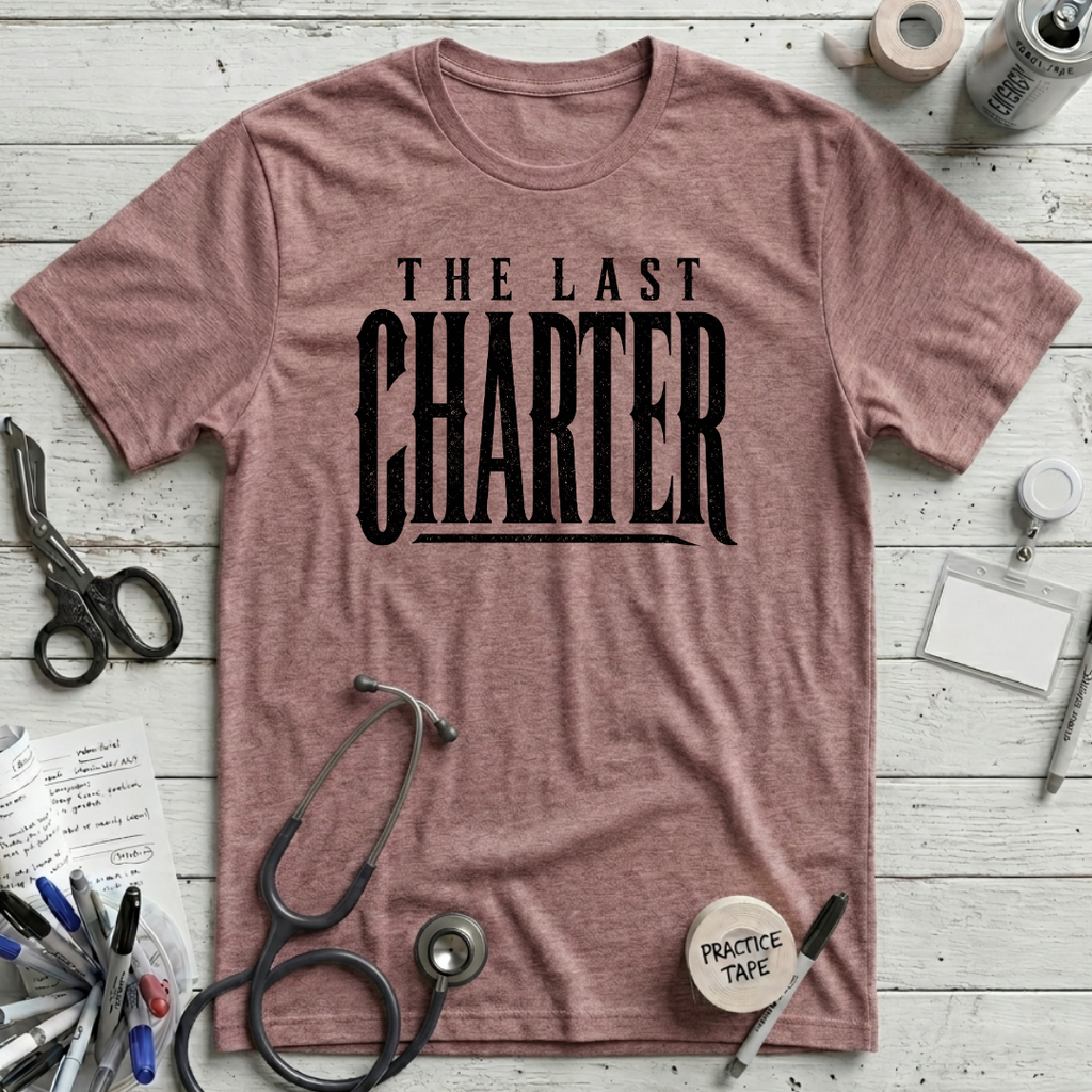 Last Charter T-Shirt - Heather Mauve