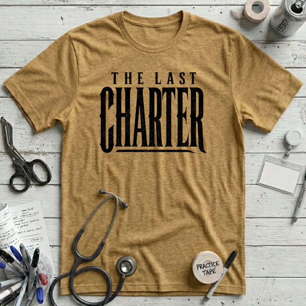 Last Charter T-Shirt - Heather Mustard