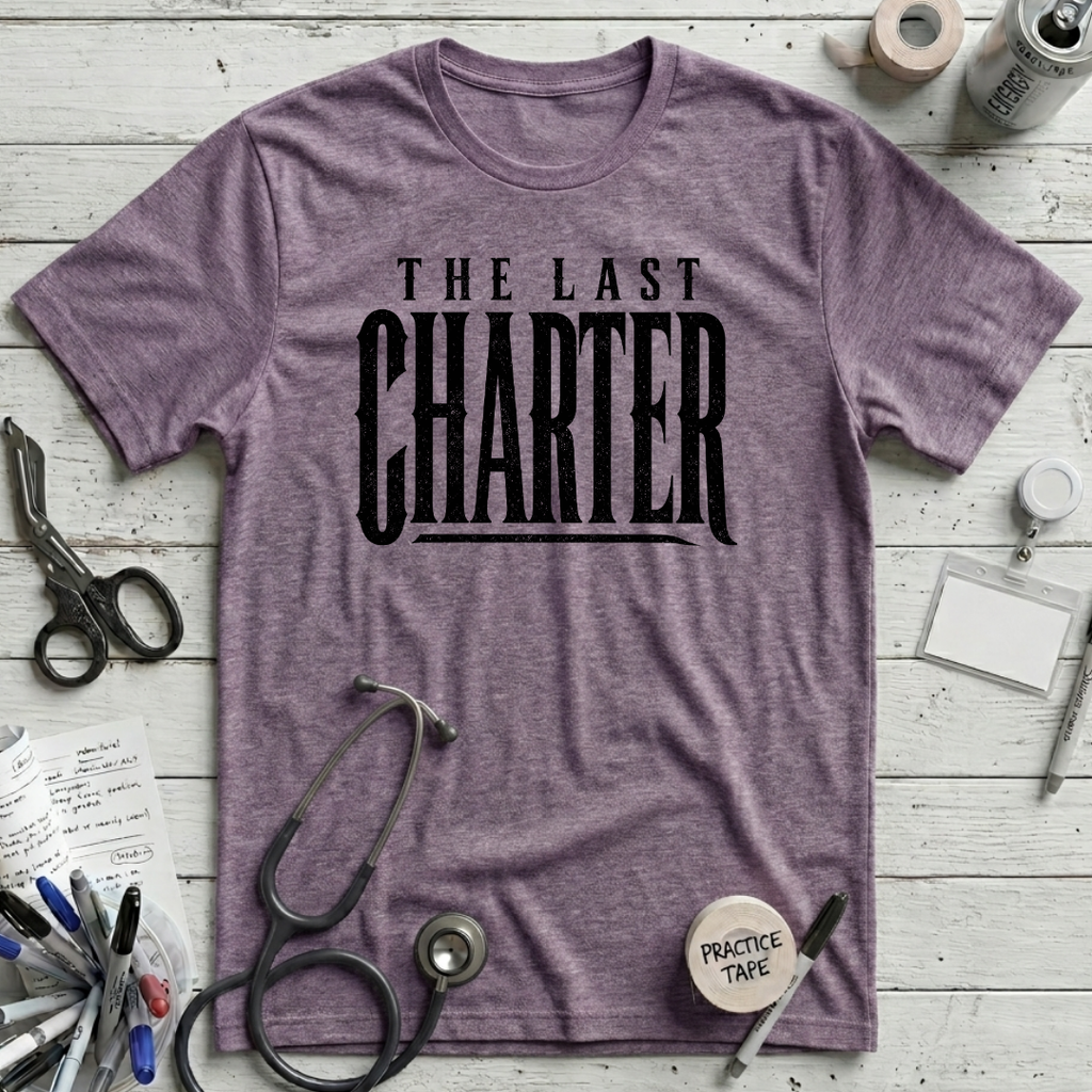 Last Charter T-Shirt - Heather Purple
