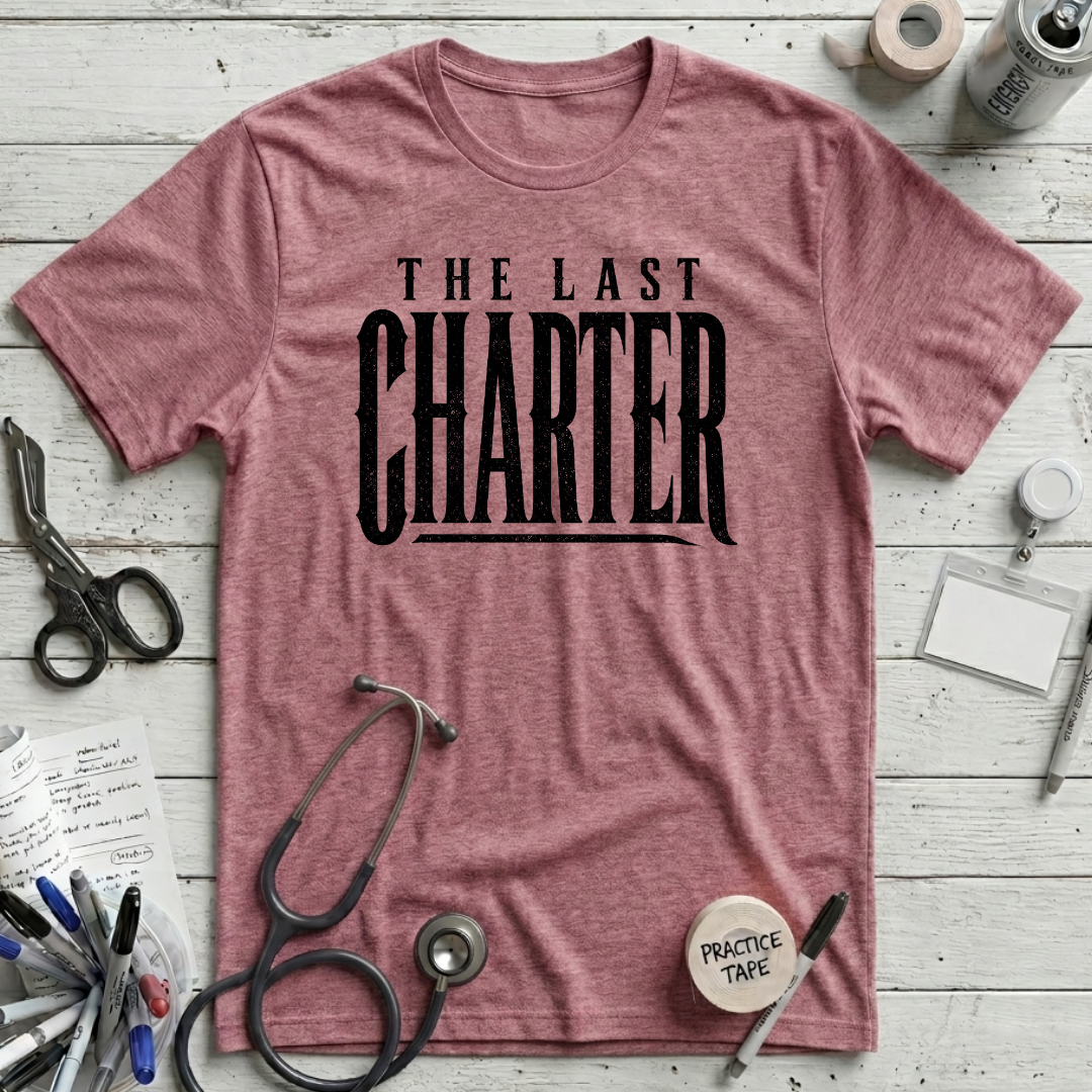 Last Charter T-Shirt - Heather Raspberry