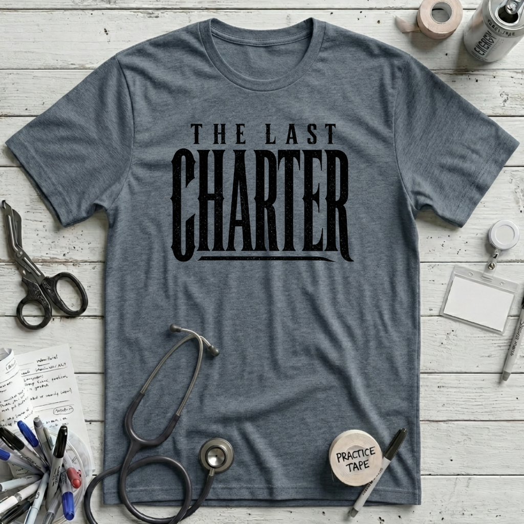 Last Charter T-Shirt - Heather Slate