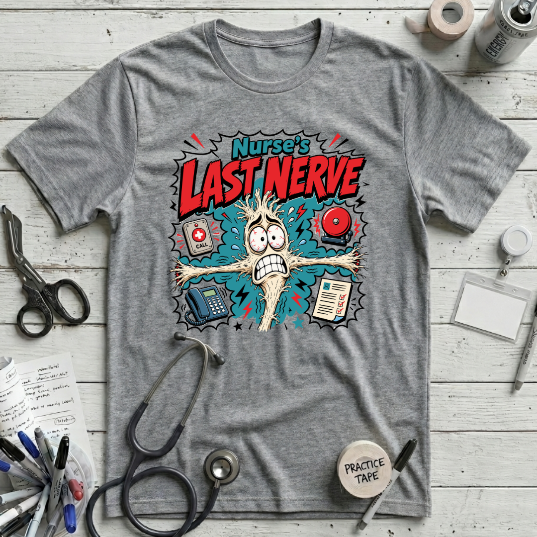 Last Nerve T-Shirt - Athletic Heather