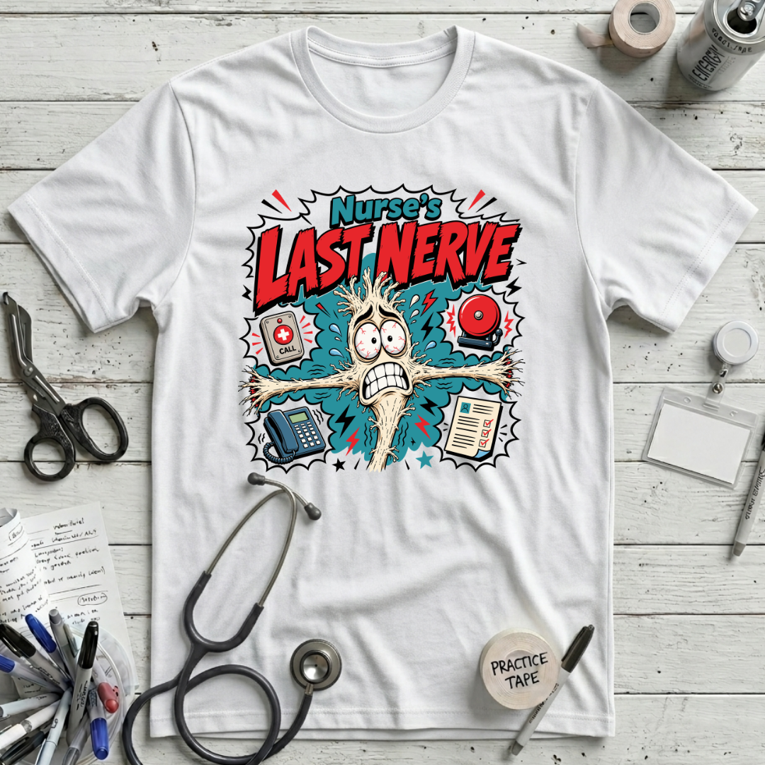 Last Nerve T-Shirt - White