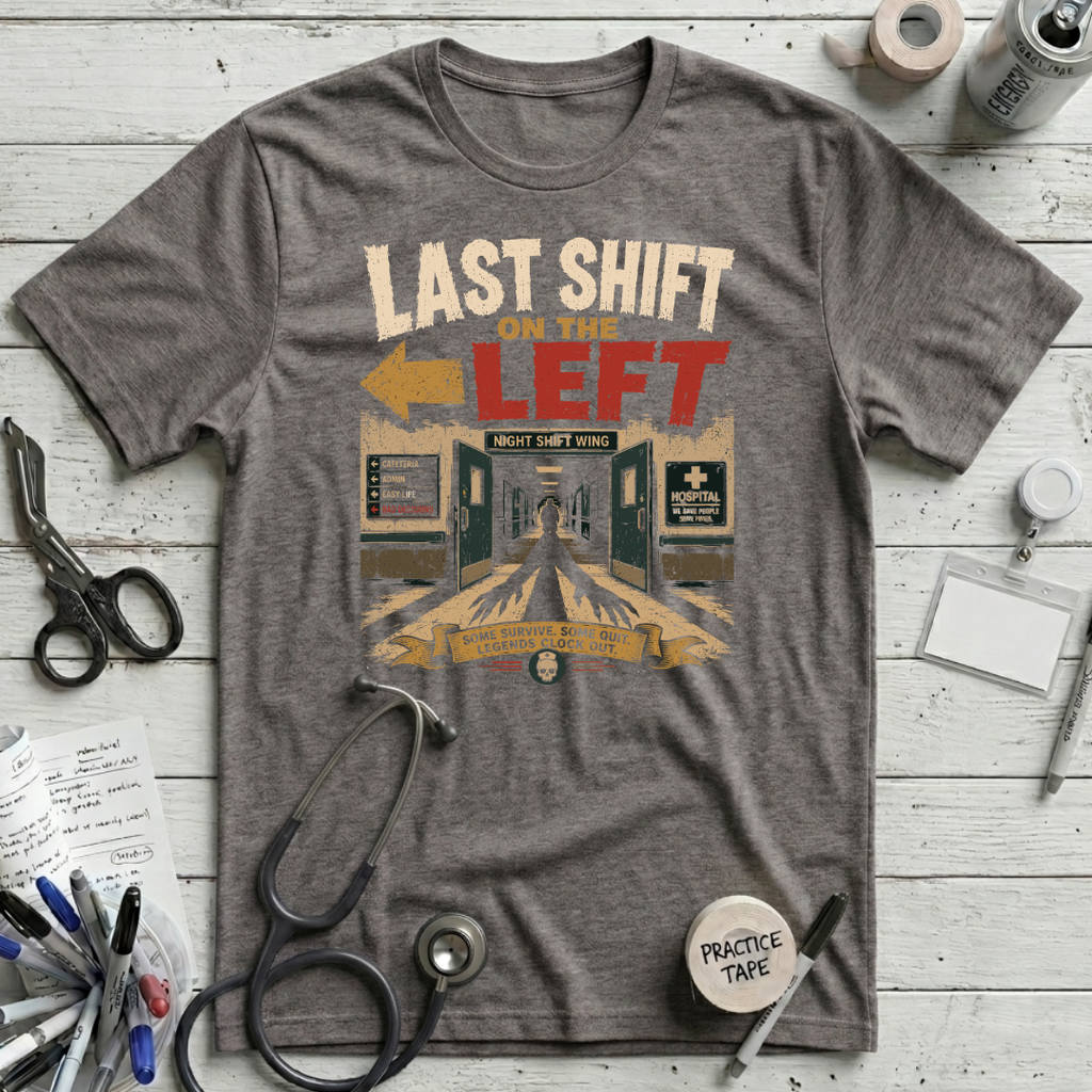 Last Shift T-Shirt - Dark Grey Heather