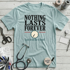 Lasts Forever T-Shirt - Heather Ice Blue