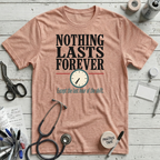 Lasts Forever T-Shirt - Heather Prism Peach