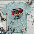 Licensed for Chaos T-Shirt - Heather Ice Blue