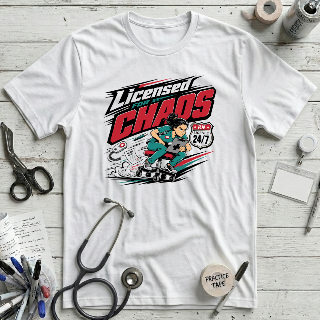 Licensed for Chaos T-Shirt - White
