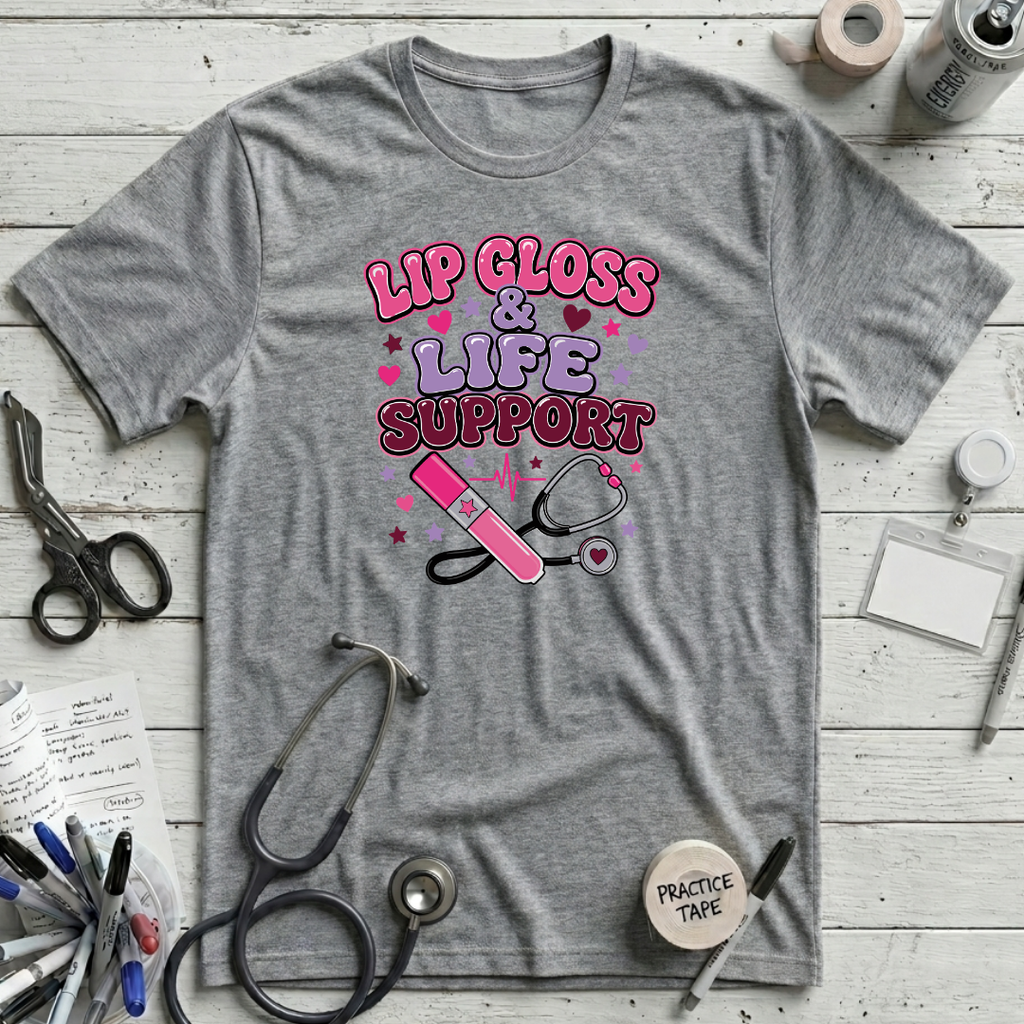 Life Support T-Shirt - Athletic Heather