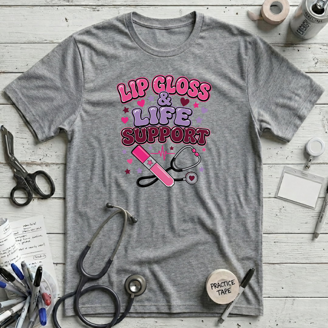 Life Support T-Shirt - Athletic Heather