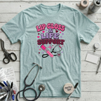 Life Support T-Shirt - Heather Ice Blue