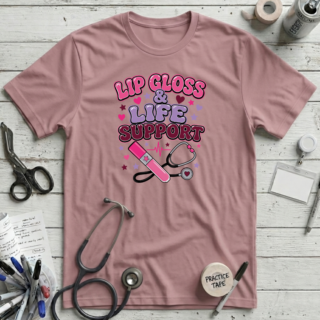Life Support T-Shirt - Orchid