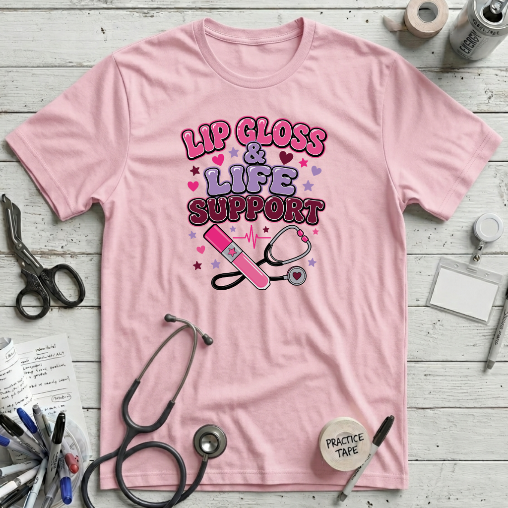 Life Support T-Shirt - Pink