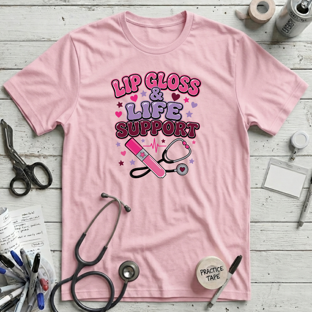 Life Support T-Shirt - Pink