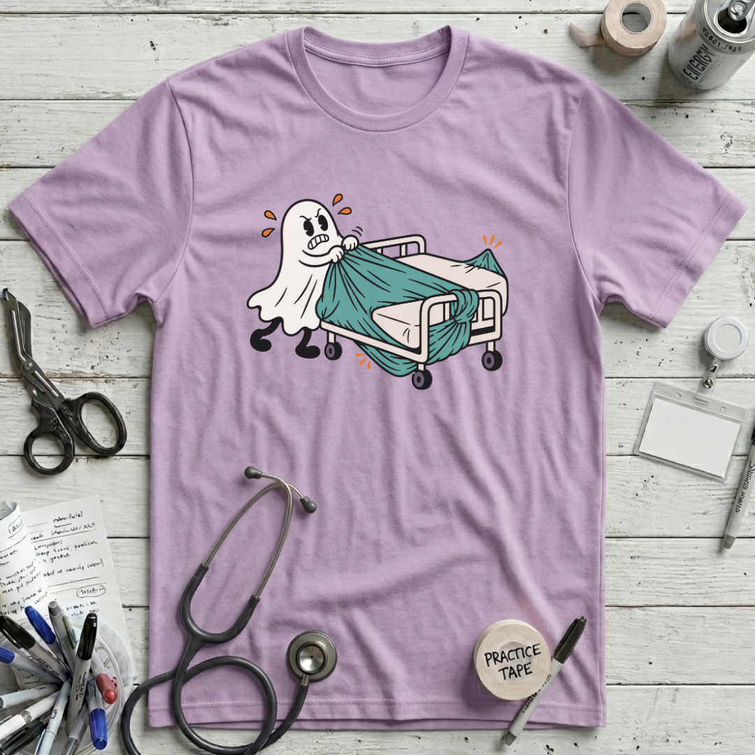 Haunted Fitted Sheet T-Shirt
