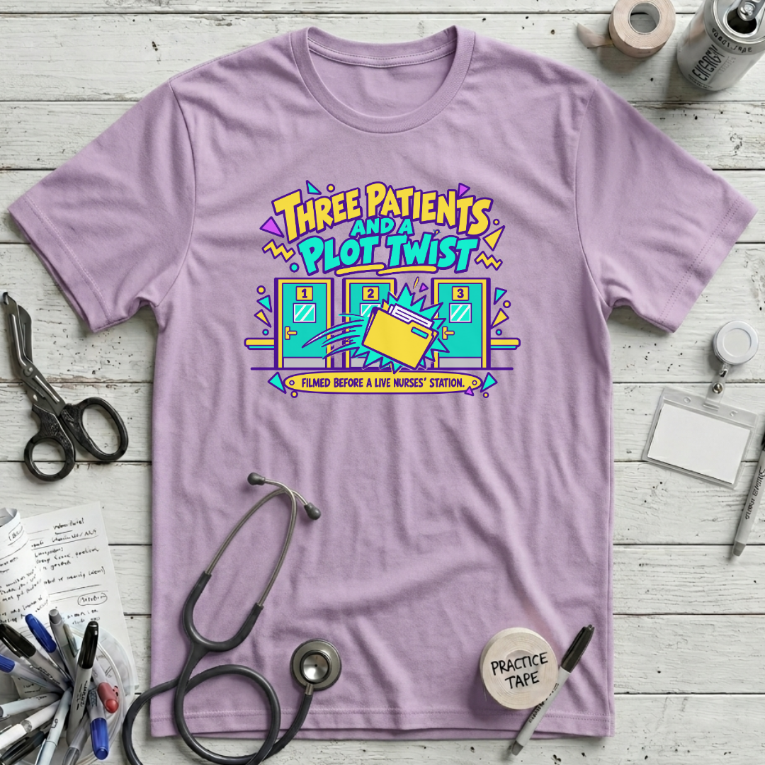 Three Patients, Plot Twist T-Shirt